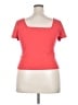 ABound Orange Short Sleeve Top Size XXL - photo 2
