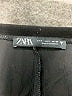Zara Solid Black Track Pants Size S - photo 7