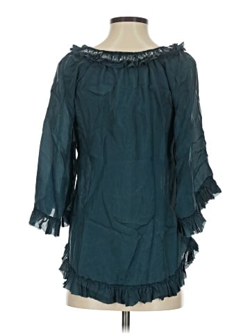 Rebecca Taylor 3/4 Sleeve Silk Top (view 2)