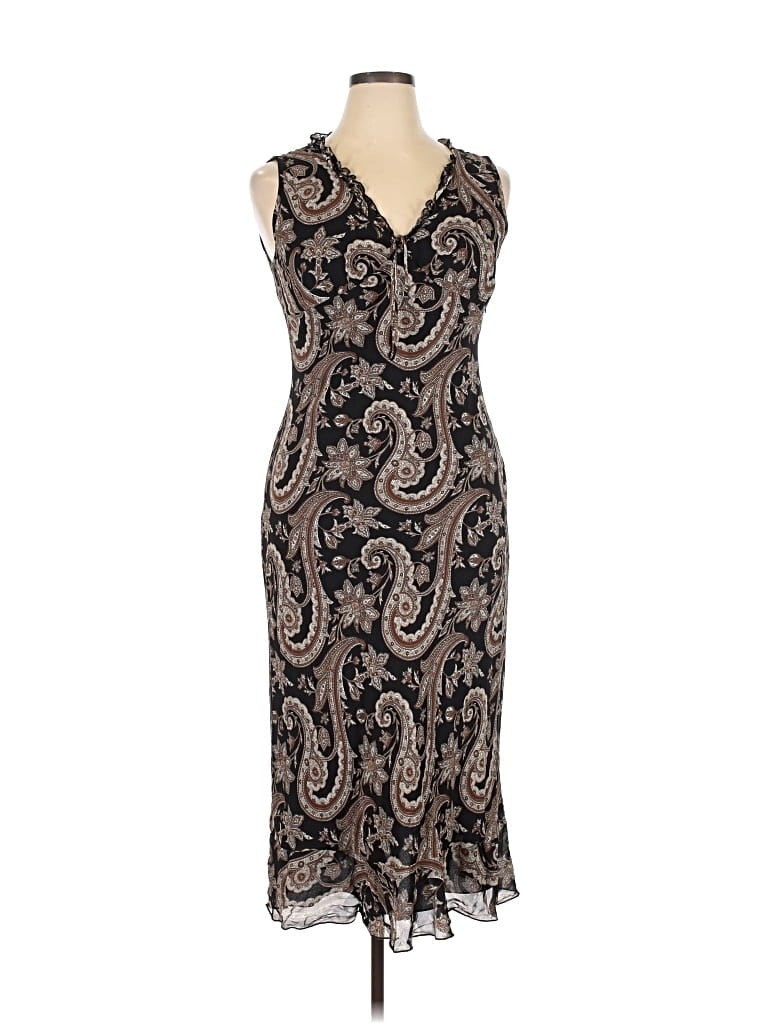 Pre-owned Karen Kane Cocktail Dress In Black