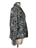 Kim Rogers Animal Print Silver Blazer Size M - photo 4
