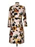 Pappagallo Print Tan Casual Dress Size 4 - photo 2