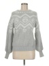 Francesca's Chevron-herringbone Gray Pullover Sweater Size M - photo 1