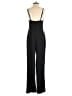Crystal Sky Solid Black Jumpsuit Size S - photo 2