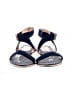 Ted Baker London 100% Leather Stripes Blue Sandals Size EU 37 - photo 2