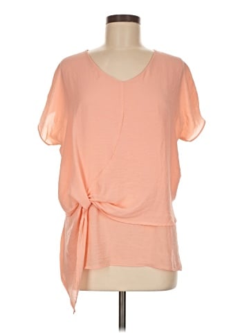 a.n.a. A New Approach Short Sleeve Blouse (view 1)
