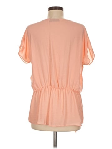a.n.a. A New Approach Short Sleeve Blouse (view 2)