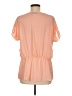 a.n.a. A New Approach 100% Polyester Orange Short Sleeve Blouse Size M - photo 2