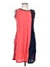 Assorted Brands Color Block Red Casual Dress Size S - photo 1