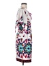 ECI Print White Casual Dress Size 4 - photo 4