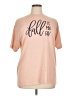 Tultex Pink Short Sleeve T-Shirt Size XL - photo 1