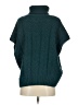 Splendid 100% Acrylic Teal Poncho Size XS - photo 2