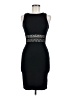 Aqua Graphic Black Cocktail Dress Size S - photo 1