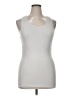 Chances R Ivory Sleeveless T-Shirt Size 1X - photo 1