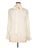 J.Crew 100% Viscose Ivory Long Sleeve Polo Size XL - photo 1