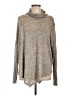 Cha Cha Vente Gray Long Sleeve Turtleneck Size L - photo 1