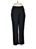 Pendleton Solid Black Dress Pants Size 6 - photo 1