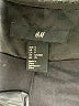 H&M 100% Polyester Metallic Silver Jacket Size S - photo 6