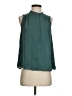 Lucky Brand 100% Polyester Teal Sleeveless Blouse Size XS - photo 1