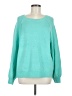 Vince Camuto Solid Teal Pullover Sweater Size M - photo 1