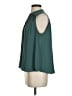 Lucky Brand 100% Polyester Teal Sleeveless Blouse Size XS - photo 5