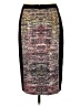 Final Touch Graphic Burgundy Formal Skirt Size 8 - photo 2