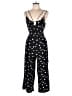 Topshop 100% Viscose Polka Dots Black Jumpsuit Size 2 - photo 1