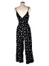 Topshop 100% Viscose Polka Dots Black Jumpsuit Size 2 - photo 2
