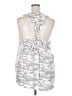Haptics White Silver Sleeveless T-Shirt Size 3X - photo 2