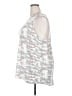 Haptics White Silver Sleeveless T-Shirt Size 3X - photo 5