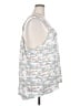 Haptics White Silver Sleeveless T-Shirt Size 3X - photo 4