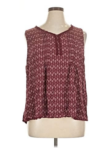 Skies Are Blue Sleeveless Blouse (view 1)