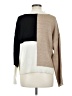 Blu Pepper Color Block Tan Turtleneck Sweater Size M - photo 2