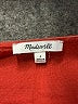 Madewell 100% Cotton Solid Red Black Jumpsuit Size 2 - photo 4