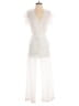 Final Touch 100% Polyester Stars White Jumpsuit Size S - photo 1