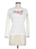Assorted Brands Floral White Turtleneck Sweater Size M - photo 1