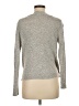 Caution to the Wind Silver Long Sleeve Top Size M - photo 2