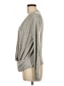 Caution to the Wind Silver Long Sleeve Top Size M - photo 5