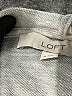 Ann Taylor LOFT Gray Sweatshirt Size M - photo 7