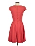 Elle Solid Red Cocktail Dress Size 4 - photo 2