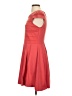Elle Solid Red Cocktail Dress Size 4 - photo 5