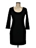 Xhilaration Solid Black Casual Dress Size M - photo 1