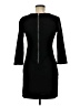 Xhilaration Solid Black Casual Dress Size M - photo 2