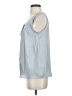 Covington 100% Polyester Gray Sleeveless Blouse Size S - photo 5