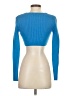 Zara Blue Long Sleeve Top Size S - photo 2