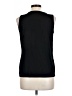 Talbots Black Sleeveless Blouse Size L - photo 2