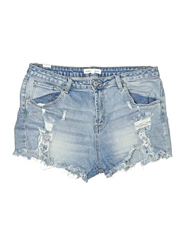 Almost Famous Denim Shorts (view 1)