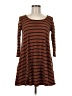 BDG Stripes Brown Casual Dress Size M - photo 1