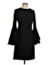 Calvin Klein Solid Black Cocktail Dress Size 4 - photo 1