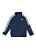 Adidas 100% Polyester Blue Zip Up Hoodie Size 6 - photo 1